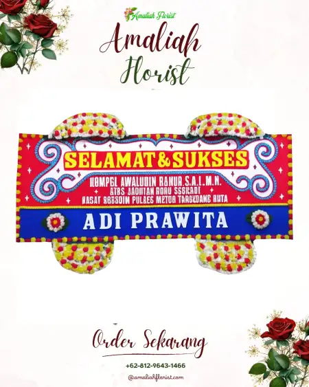 Papan Bunga Ucapan Selamat Dataran Tinggi